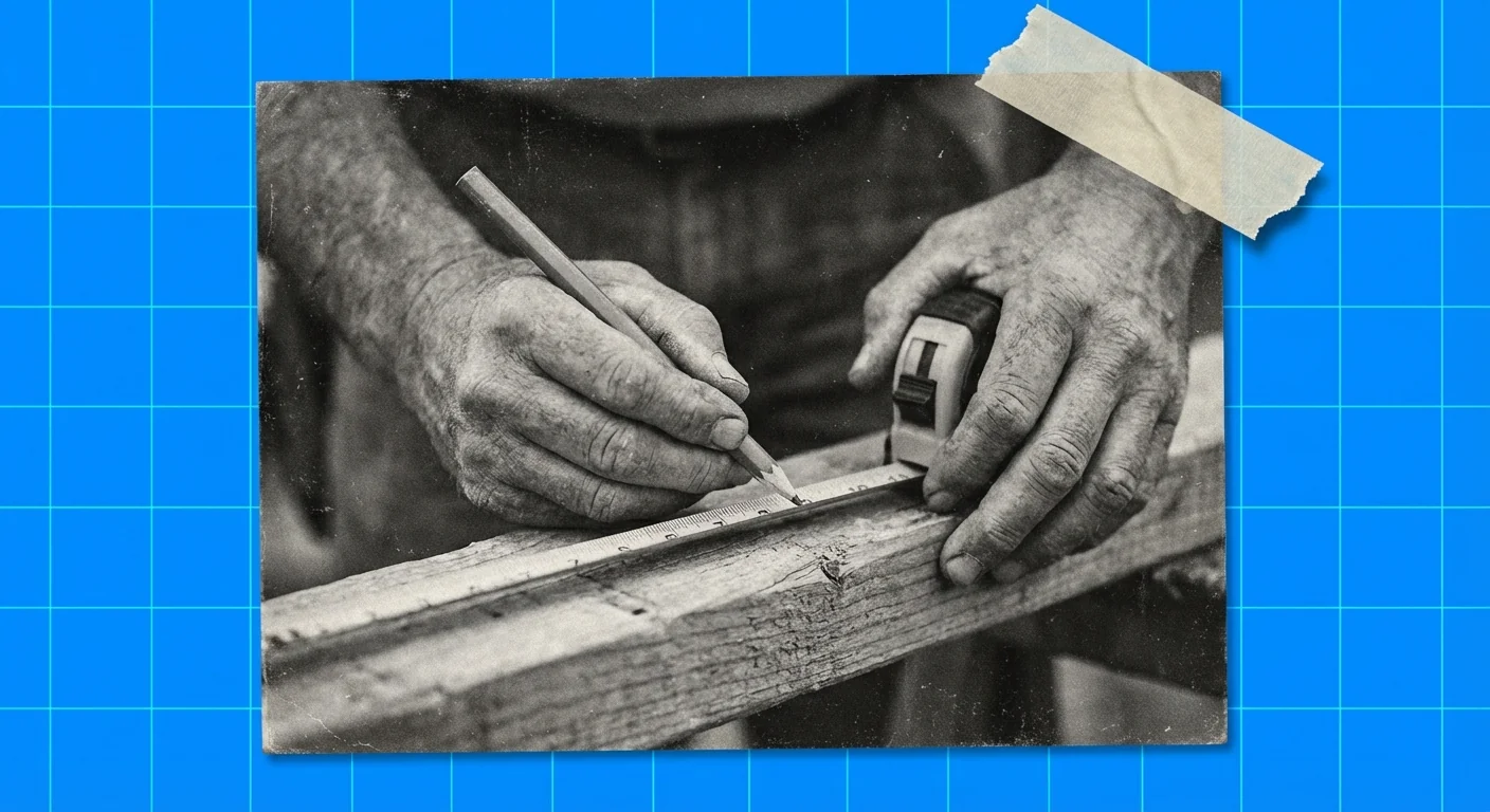 Close up of hands working